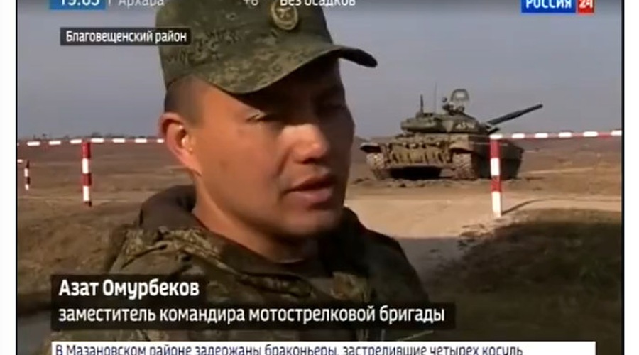 NAŠLI SO GA! »To je  Azatbek Omurbekov. Morilec, ki je zakrivil pokol v Buči!« (foto: Twitter printskrin Russian war crimes)