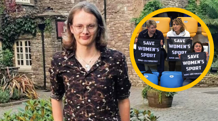 "Transspolne osebe ne bi smele tekmovati v ženskem športu" (foto: Instagram Emily Bridges/Profimedia/fotomontaža)