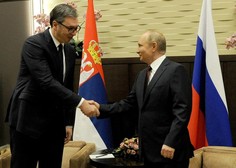 O čem VSE sta se po telefonu pogovarjala Vučić in Putin?