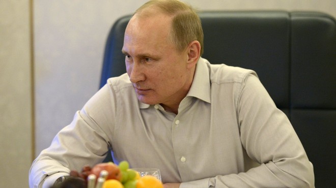 Vladimir Putin, leta 2014 (foto: profimedia)