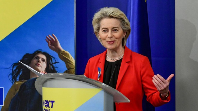 Se je z njenim OBISKOM začel vstop Ukrajine v EU? (foto: Profimedia)
