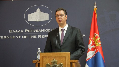 Vučić razkril podrobnosti telefonskega pogovora s Putinom