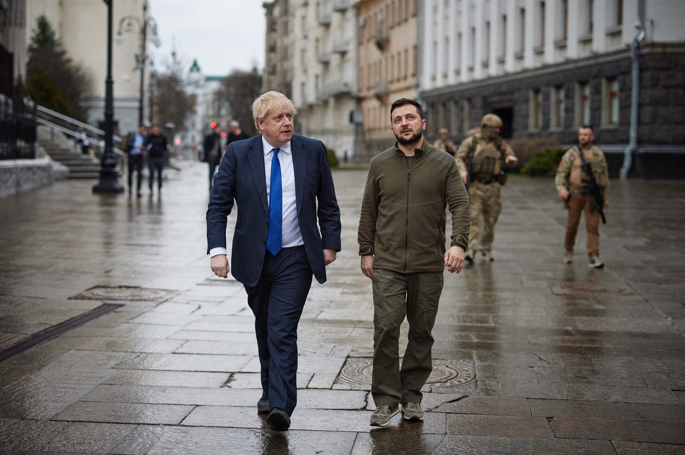 Voditelj TE države je nepričakovano obiskal Ukrajino (foto: Profimedia)