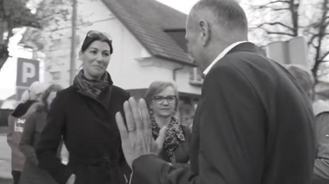 VIDEO: Janez Janša z burnim odzivom nad protikandidatko