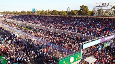 VIDEO: Rekorden obisk dirke Formule 1