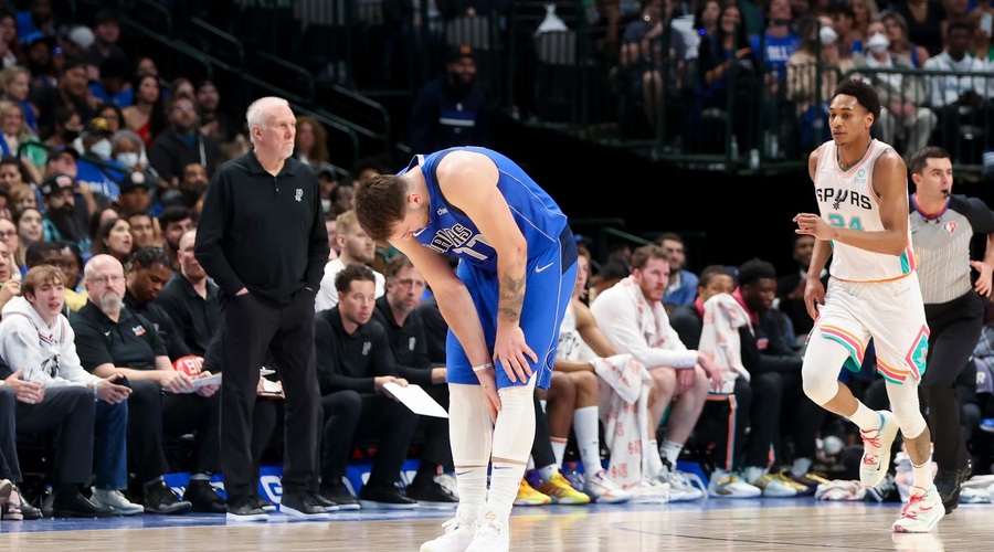 VIDEO: Luka Dončić se je poškodoval! (foto: Profimedia)
