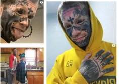 "Ljudje se me bojijo zaradi mojih 200 tetovaž, ampak jaz sem res dober človek"