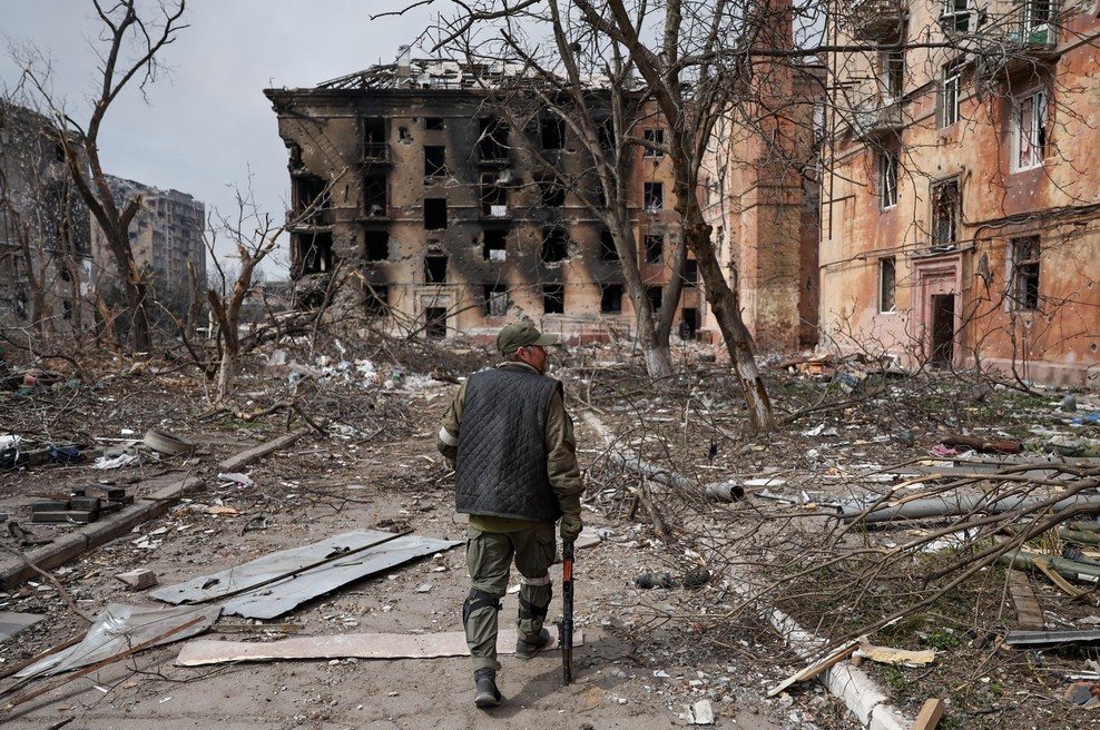 Rusi v obleganem ukrajinskem mestu domnevno uporabili kemično orožje (foto: Profimedia)