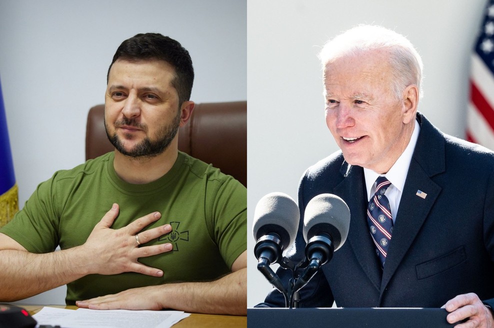 Zelenski podprl izjavo Bidna: "Gre za besede resničnega voditelja" (foto: Profimedia)