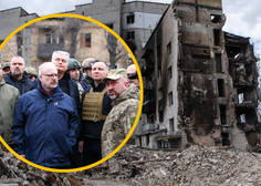Solidarnost z Ukrajino: še štirje evropski voditelji z vlakom na vojno območje