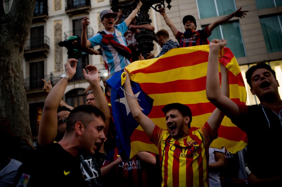 Bodo navijači Barcelone uresničili svoje napovedi? (foto: Profimedia)