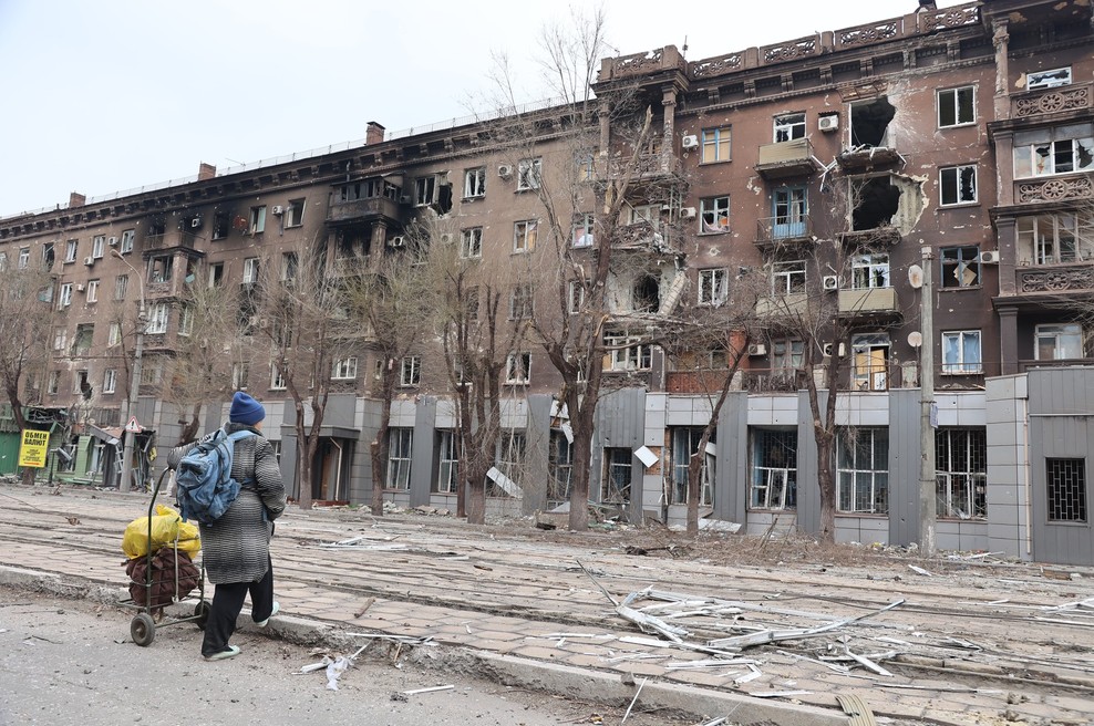 Je ukrajinska stran v Mariupolju tik pred predajo? (foto: Profimedia)
