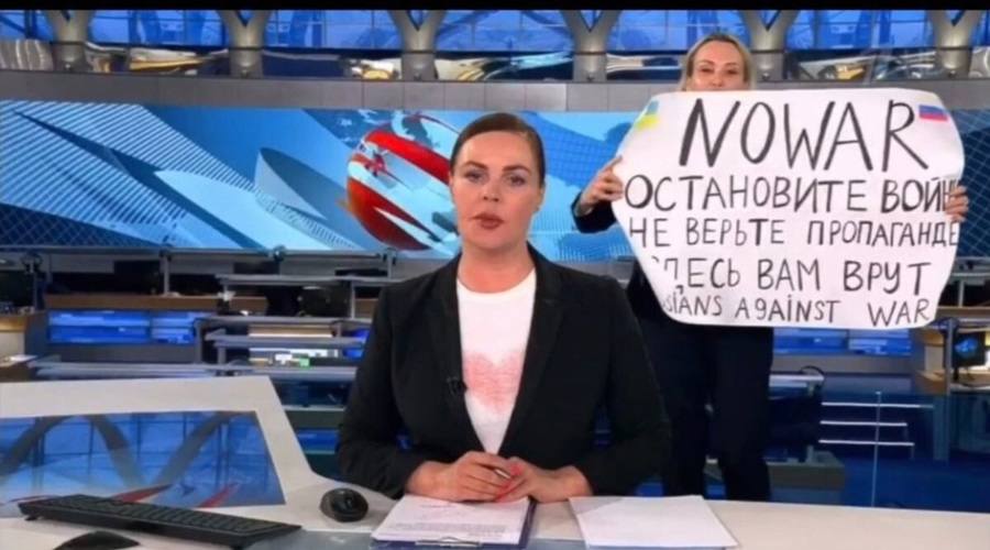 Rusi so kot Nemci v drugi svetovni vojni (foto: Twitter/Nexta)
