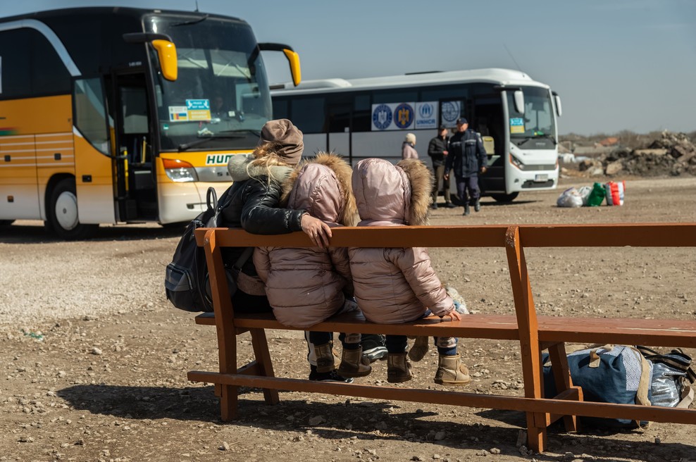 Ukrajinci še vedno na begu pred vojno: med njimi prevladujejo ženske in otroci (foto: Profimedia)