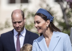 Prikupne fotografije: Sta bili Kate Middleton in princesa Charlotte namenoma usklajeno oblečeni?