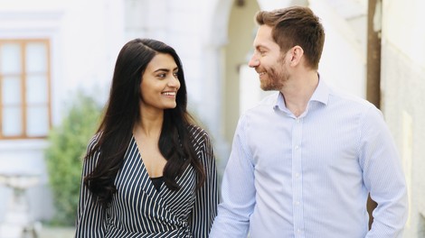 Mark Boris Andrijanič in njegova Dhruti: ne boste verjeli, kje sta se prvič poljubila