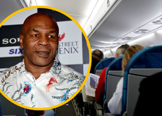 Mike Tyson izgubil živce: kaj je storil potniku na letalu?