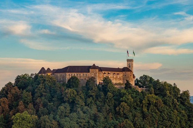 Začetek sečnje na Grajskem griču z zaporami poti in dostopom le z vzpenjačo (preverite, kdaj in kako bo potekala)