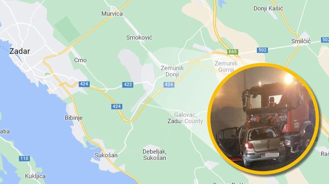 Nove podrobnosti o TRAGIČNI prometni nesreči pri Zadru (foto: RTL, Googlemaps/fotomontaža)