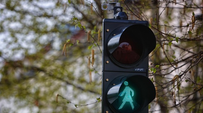 Se vam zdijo ljubljanski semaforji nekoliko DRUGAČNI? (foto: Bobo)