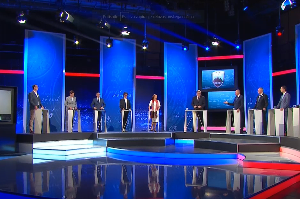 Soočenje "preseglo še tako bujno domišljijo": kaj so ŠE o najodmevnejši predvolilni oddaji povedali politiki (foto: Posnetek zaslona/RTV SLO)