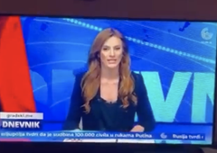 Voditeljica TV Dnevnika med tresenjem tal: “Opaaa, uuu…, v tem trenutku se dogaja potres!”