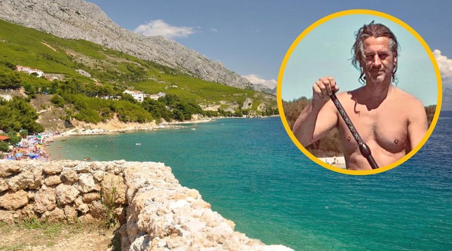 Kako vam je všeč? Robert Golob zgoraj brez na hrvaški obali (foto: Fotomontaža)