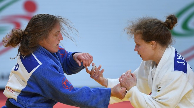 Srebrna slovenska judoistka pred enim večjih izzivov v karieri: "Čutim breme branitve kolajne" (foto: Profimedia)