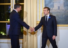 Borut Pahor čestital novo izvoljenemu francoskemu predsedniku: je obljubil preveč?
