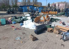 V ruskih napadih na ukrajinske tarče med žrtvami znova civilisti