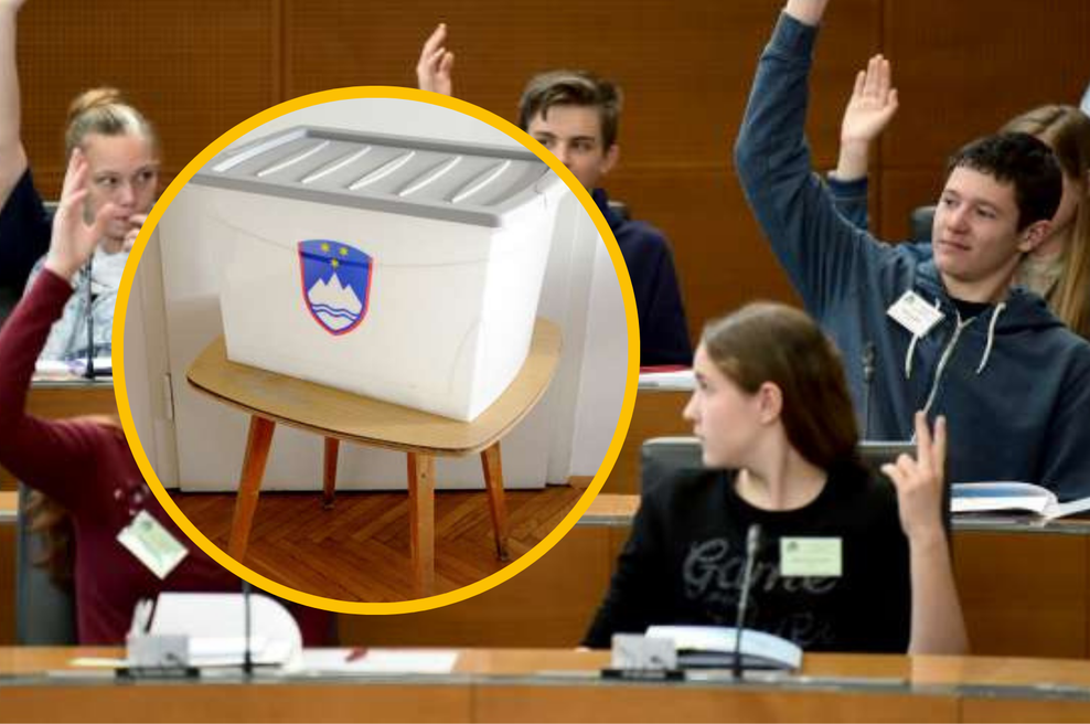 Bodo v Sloveniji kmalu lahko volili tudi mladoletni? (foto: Tamino Petelinšek/STA/fotomontaža)