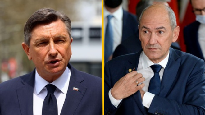 Janša: država je v dobri kondiciji,  Pahor poziva k socialnemu dialogu (foto: uredništvo/fotomontaža)