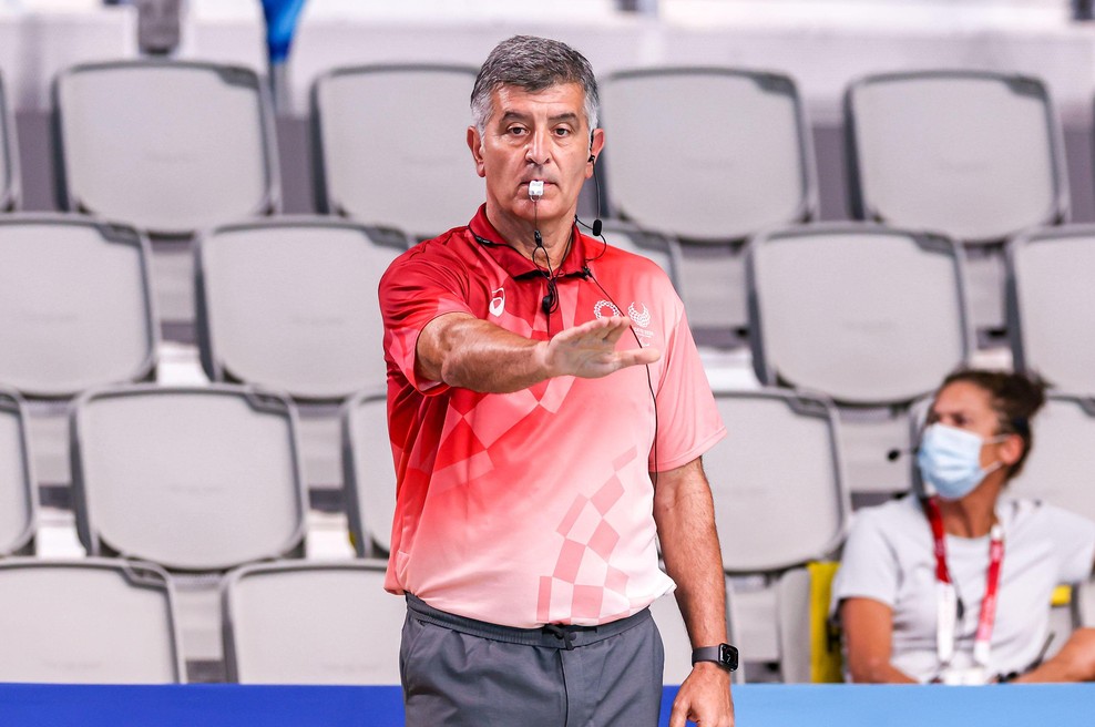 Nenad Periš sodi na olimpijskih igrah v Tokiu (foto: Profimedia)