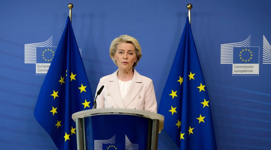 Ursula von der Leyen - Izjava za javnost o Gazpromu (foto: Profimedia)