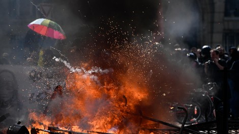 Prvomajskim izgredom sledijo številne aretacije