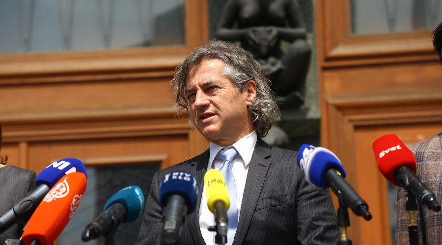 Robert Golob: "Vlada se maščuje ljudem, ker je niso izvolili" (foto: Bobo)