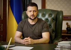 Zelenski se je odzval na sporno rusko izjavo: "Brez besed"