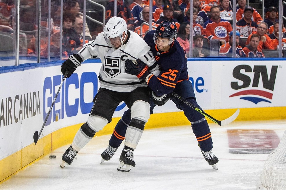 Anže Kopitar s Kralji odigral prvo tekmo končnice: kako so se odrezali? (foto: Profimedia)