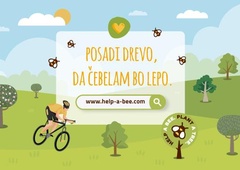 Posadimo drevo, da čebelam bo lepo