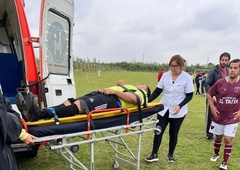 Šok: huligani ustrelili sodnika med polčasom nogometne tekme