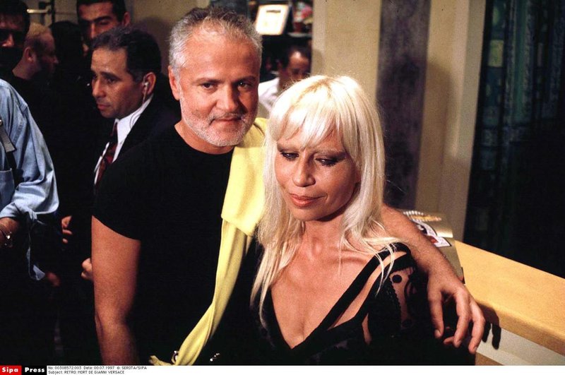 Gianni in Donatella Versace