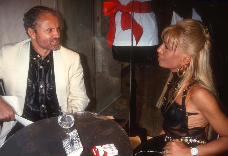 Gianni in Donatella Versace