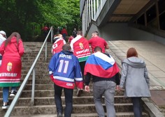 Ljubljanske ulice preplavili hokejski navdušenci