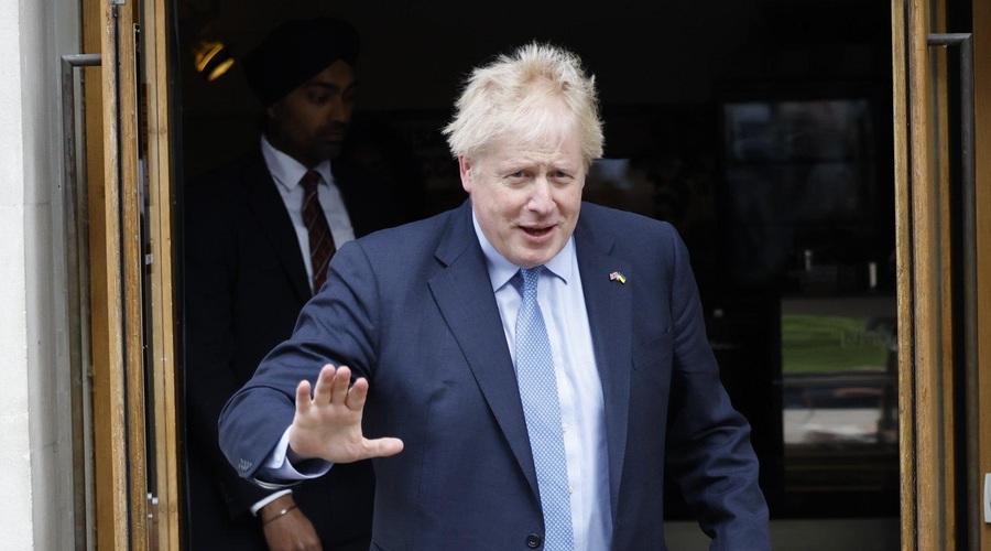 Johnson spet v Kijevu, kaj je tokrat obljubil Ukrajini? (foto: Profimedia)