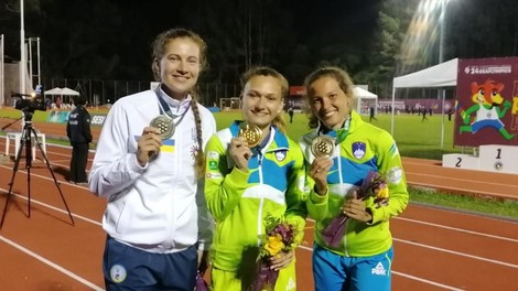 Uspeh v Braziliji: atletinjama zlato in bron