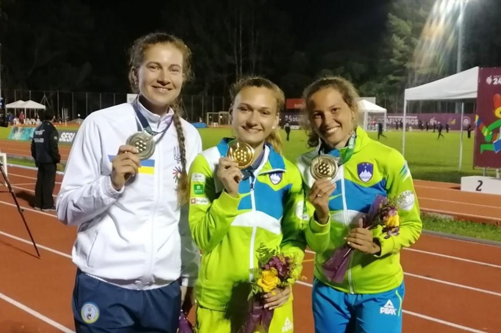Uspeh v Braziliji: atletinjama zlato in bron (foto: ZSIS)