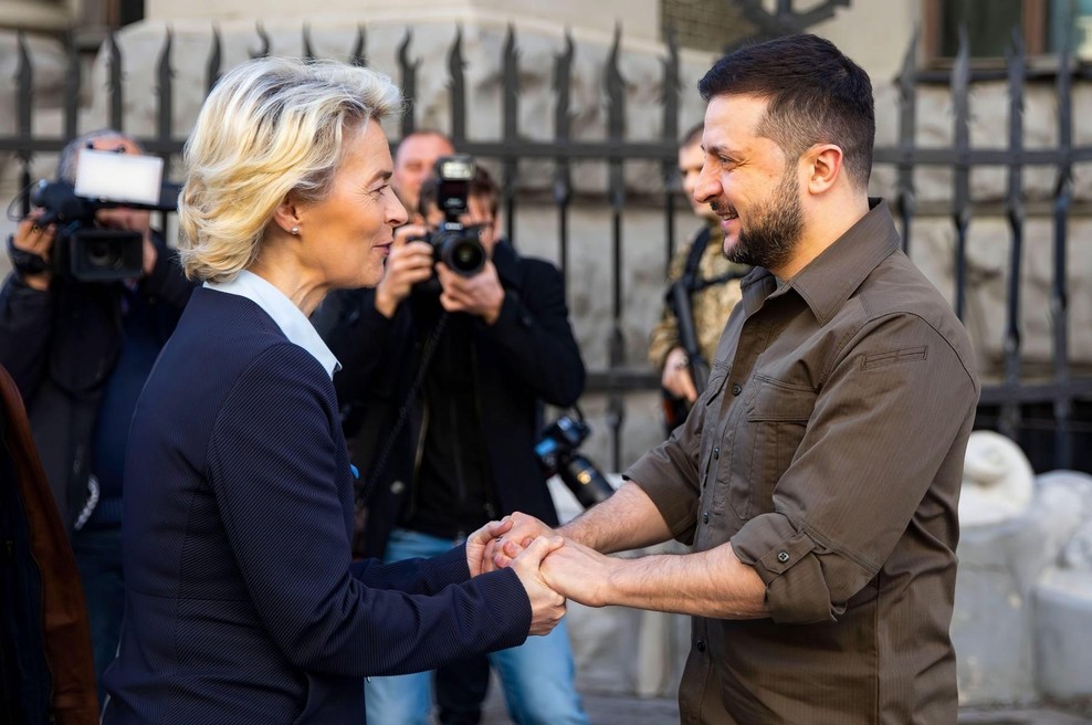 Ukrajina v Evropsko unijo prej, kot smo mislili? TO je povedala predsednica Evropske komisije (foto: Profimedia)