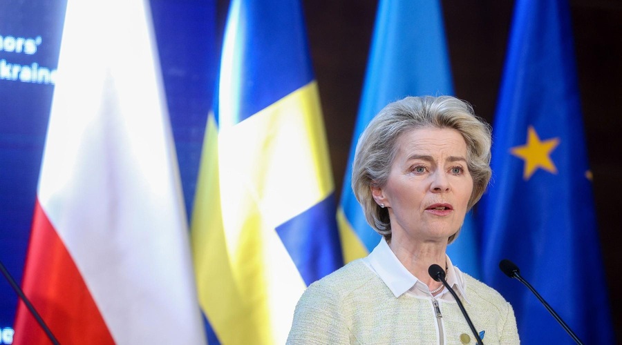 Dan Evrope letos težji, kot leta prej: obarvan je v barve vojne (foto: Profimedia)