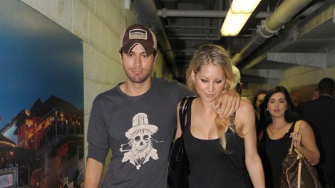 Anna Kournikova in Enrique Iglesias delila redko fotografijo družine