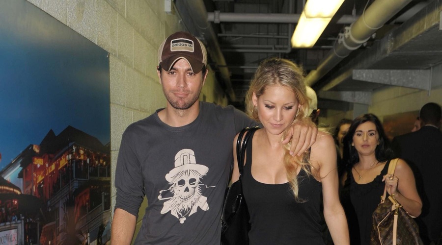 Anna Kournikova in Enrique Iglesias delila redko fotografijo družine (foto: Profimedia)
